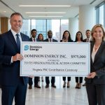 Dominion Energy Inc. Contributes $975,000 to Its Virginia Political Action Committee
