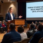 Fairfax Student Champions Parental Responsibility in Push to Delay Smartphones Until 8th Grade